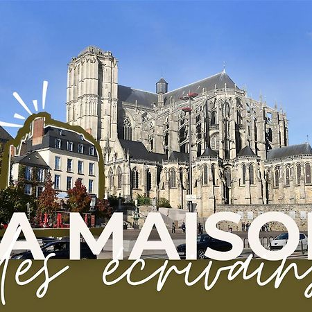 Chambres D'Hote - Maison Des Ecrivains - 50 M De La Cathedrale Et Place Des Jacobins Le Mans Dış mekan fotoğraf