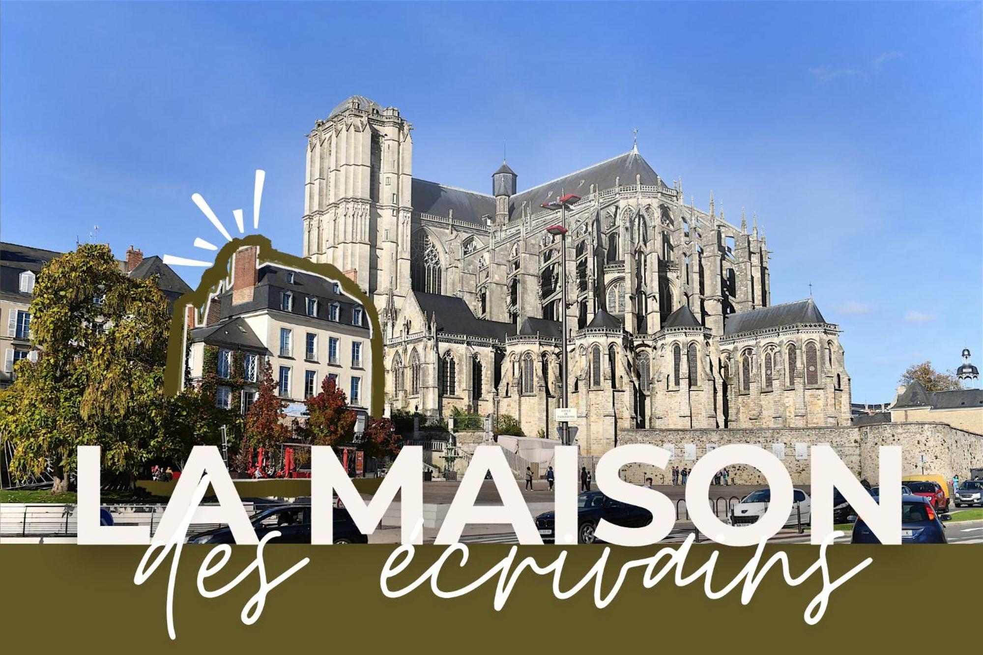 Chambres D'Hote - Maison Des Ecrivains - 50 M De La Cathedrale Et Place Des Jacobins Le Mans Dış mekan fotoğraf